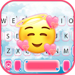 Cover Image of Download Hearts Love Emoji Keyboard The  APK