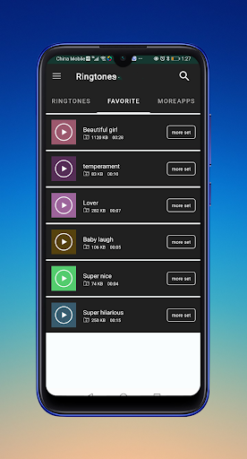 Music ringtones Screen 3