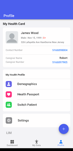 LIM PHR Screen 3
