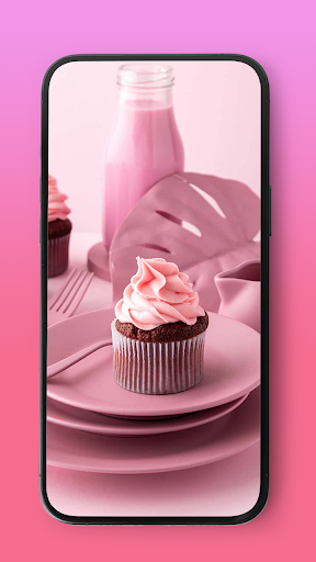 Pink wallpaper Screen 3
