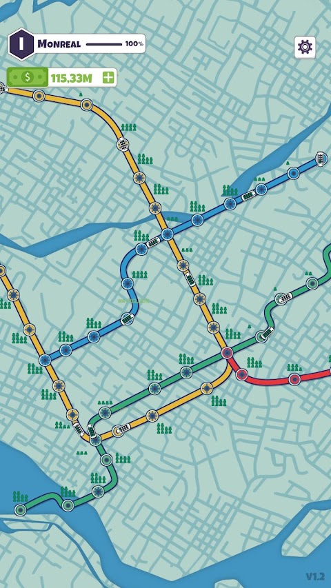 Subway Connect: Idle Metro Mapのおすすめ画像2