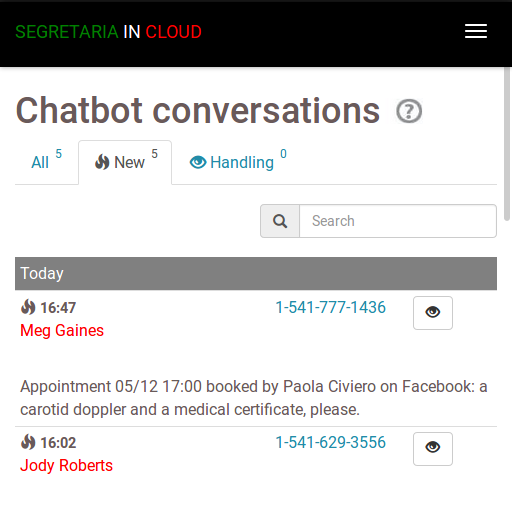 Appointments Booking Chatbot logo