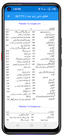 فتاوٰی شامی اردو Screen 3