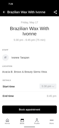 Acacia B. Brows and Beauty Screenshot 3 - AppWisp.com