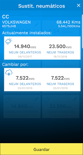 RunKeyapp - Gestión vehículos Screen 3