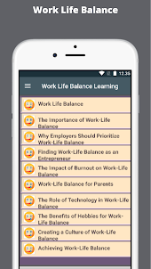 Work Life Balance Learning