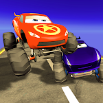 Cover Image of Télécharger Super Kids Monster Truck Racing 1.8 APK