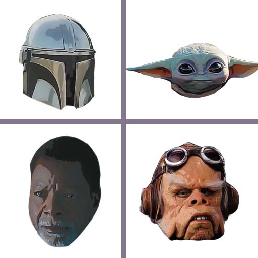 Mandalorian Memory Game logo