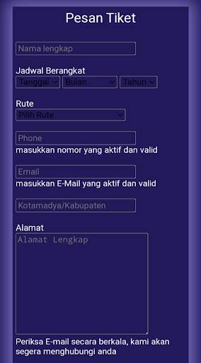 Harau Tour Travel Screen 2