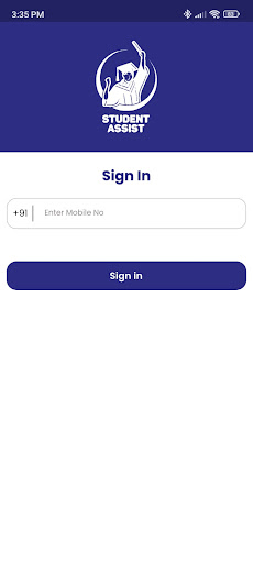 Android application Student Assist screenshort