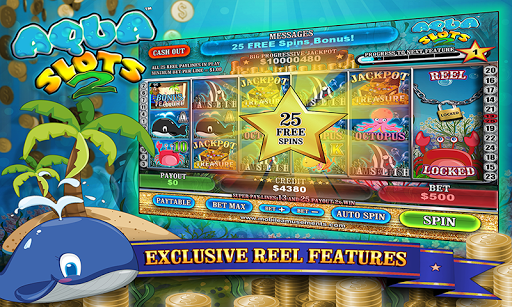 Aqua Slots 2 Treasure Island screenshot 3