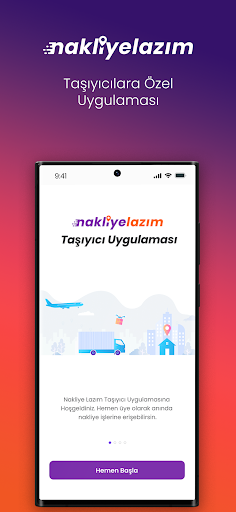 Android application Nakliyelazım Taşıyıcı screenshort