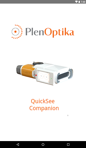 Android application QuickSee Companion screenshort