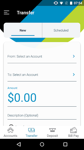 United Equity Credit Union Screen 2