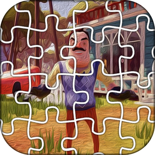 Jigsaw Puzzle - Hi Neigbhor logo