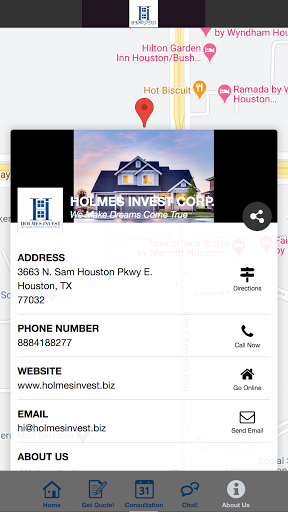 Holmes Investment Corporation Screen 2