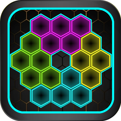 Glow Block Hexa Puzzle  Icon