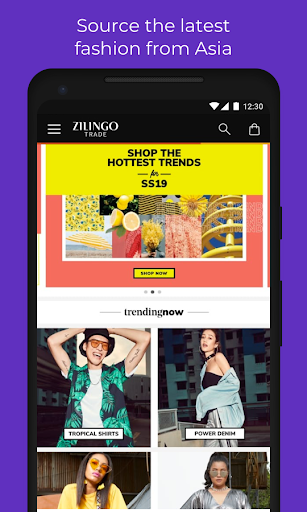 Android application Zilingo Trade: B2B Marketplace screenshort