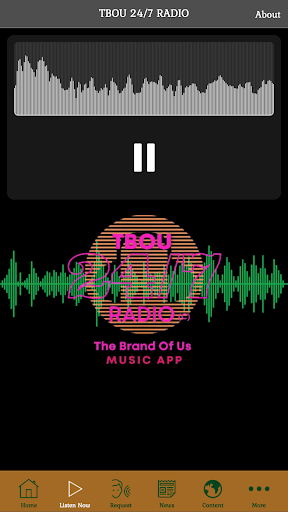 TBOU 24/7 RADIO Screen 2