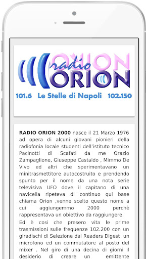 Radio Orion Screen 2