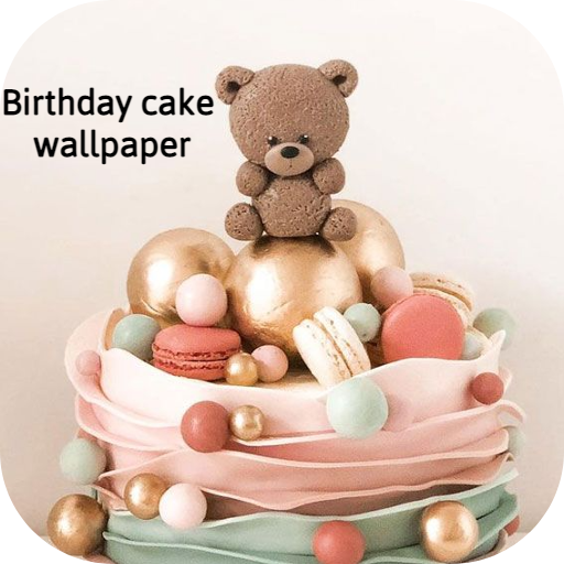 birthday cake wallpaper logo