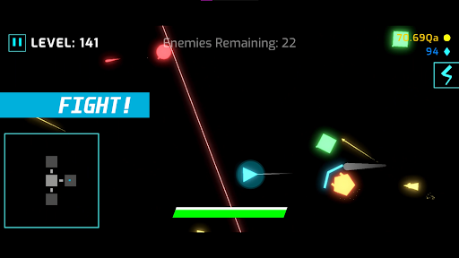 Android application Dashing Game screenshort