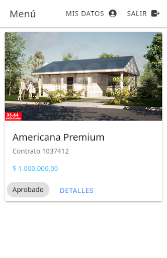Android application Viviendas Roca screenshort
