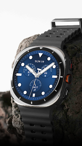 Aquamarine Watch Face screenshot 0