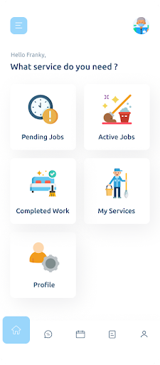 Android application JobTask Uk Portal screenshort