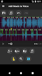 screenshot of Add Music to Voice