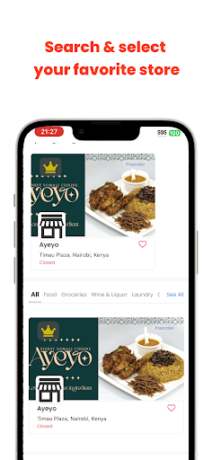 Food Dash – Food Delivery Screen 3