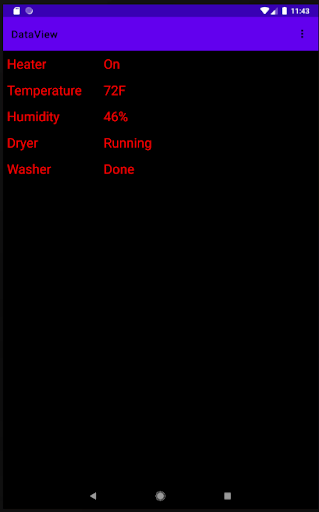 DataView Screen 3