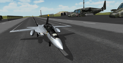 Screenshot of F18 Airplane Simulator 3D