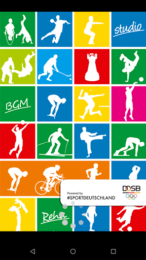 Android application me-sport screenshort