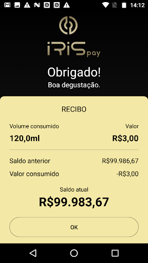 Iris Pay Screen 3