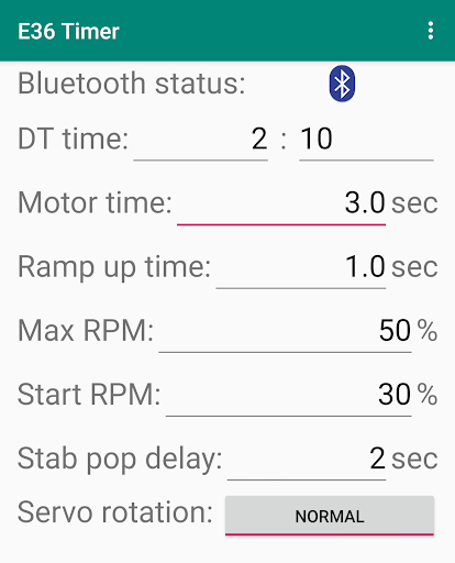 E36 Tiny Timer Screen 2
