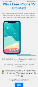 Win a iPhone 15