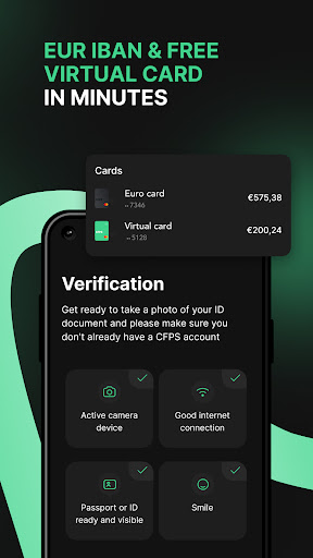 Smart alternative banking—CFPS Screen 2
