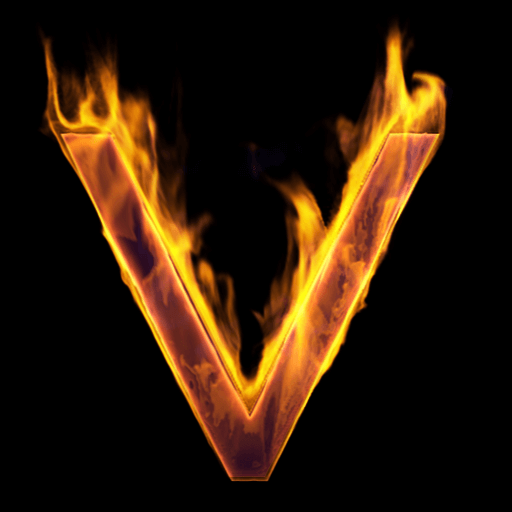 Fire Letter V Live Wallpaper 1.0 Icon