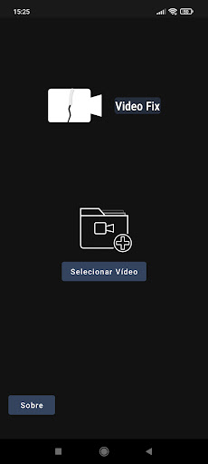 Android application Video Fix screenshort
