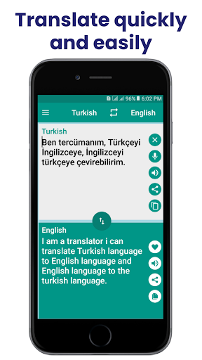 Turkish-English Translator Screen 2
