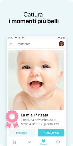 Bebè + | Monitora la sua cresc screenshot 3