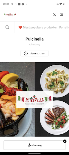 Android application Pulcinella - Slagelse screenshort