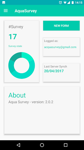 AQUASURVEY Screen 2