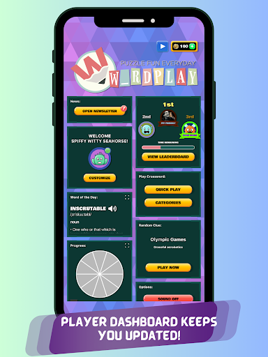 Android application Crossword Vibes screenshort