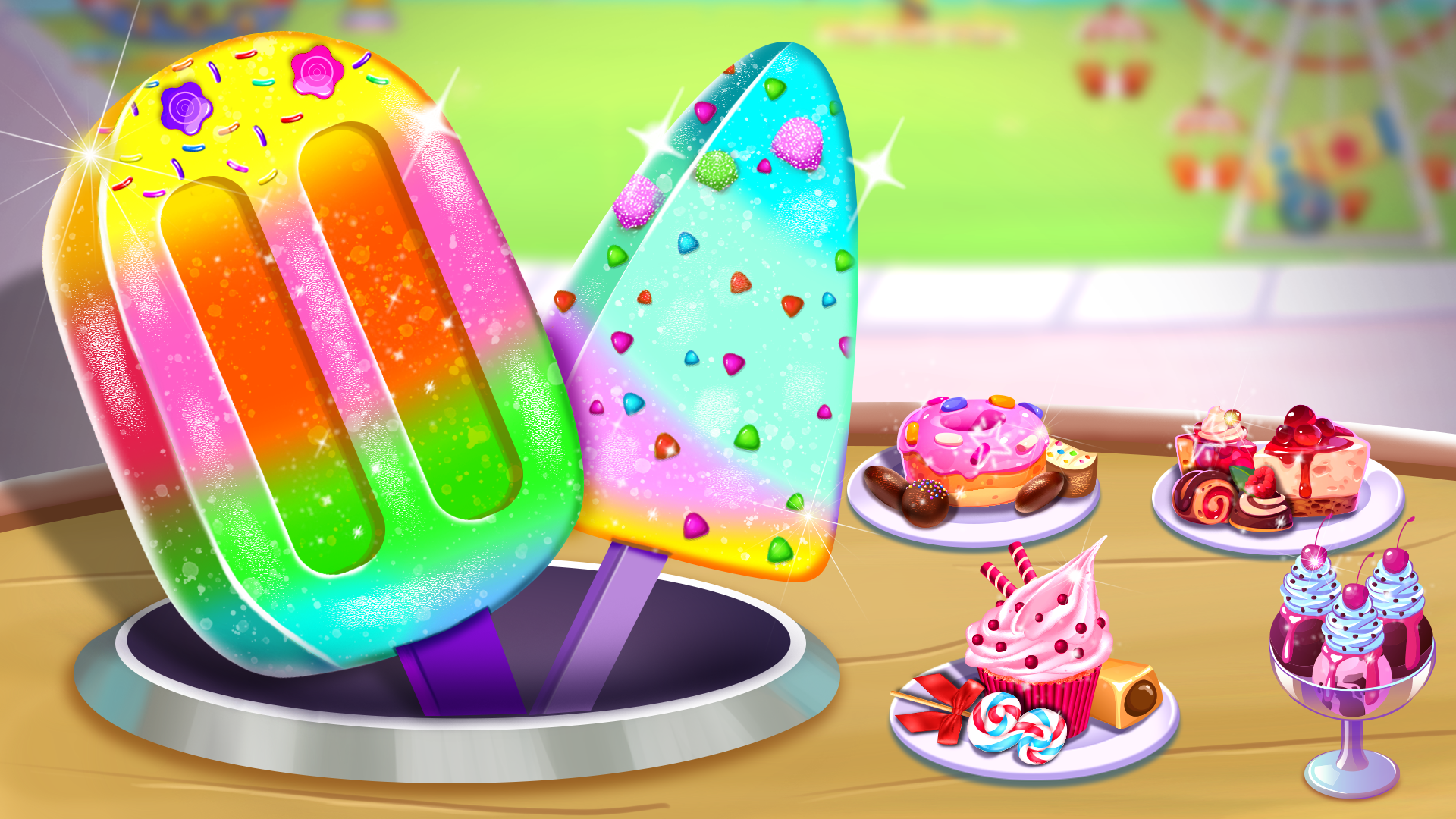 Ice Cream Cone Maker DIY Games