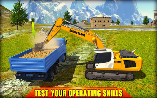 Heavy Excavator Crane Simulato Screen 2