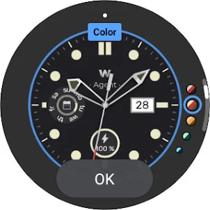 WES13 - Agent Watch Face