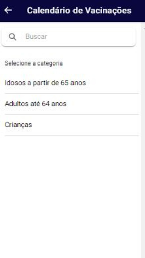 Saúde OnLine Screen 3