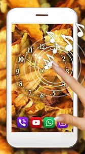 Autumn Clock HD Live Wallpaper